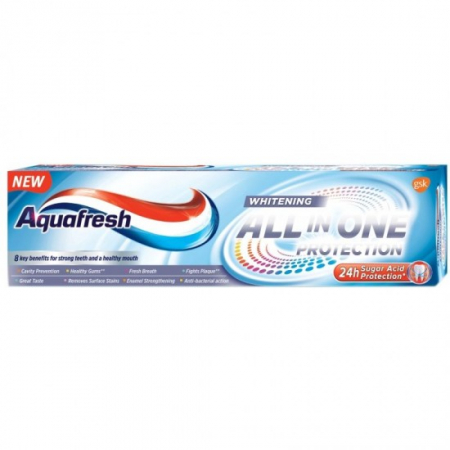 Pasta dinti - Aquafresh pasta dinti 75ml all in one protection whitening