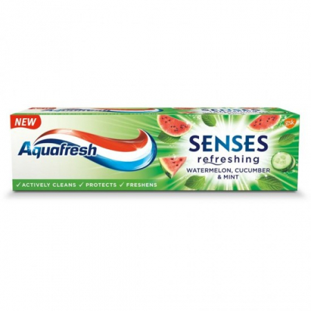 Pasta dinti - Aquafresh pasta dinti 75ml senses refreshing watermelon