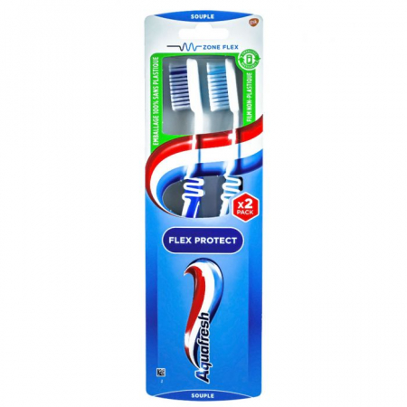 Periuta dinti - Aquafresh periuta flex protect 2/set souple