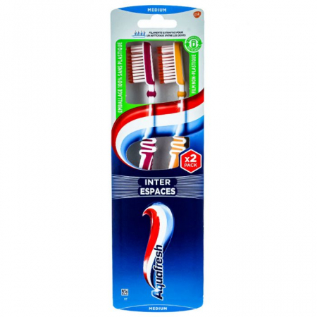 Periuta dinti - Aquafresh periuta inter espaces 2/set medium