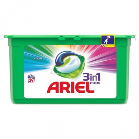 Detergenti rufe - Ariel detergent capsule 39buc pods color