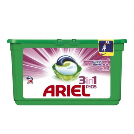Detergenti rufe - Ariel detergent capsule 39buc pods lenor