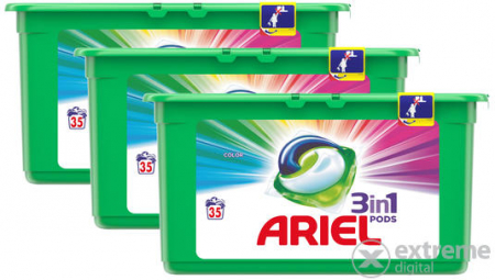 Detergenti rufe - Ariel detergent capsule 3x35buc pods color