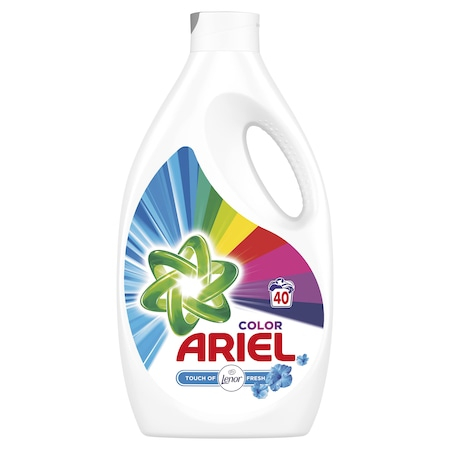 Detergenti rufe - Ariel detergent lichid 2.2l color fresh lenor 40 spalari
