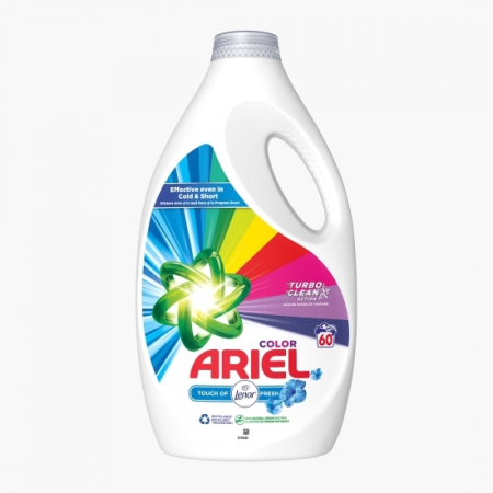 Detergenti rufe - Ariel detergent lichid 3l lenor touch fresh 60 spalari