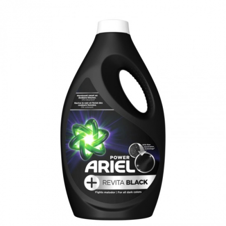 Detergenti rufe - Ariel detergent lichid 825ml revita black 15 spalari