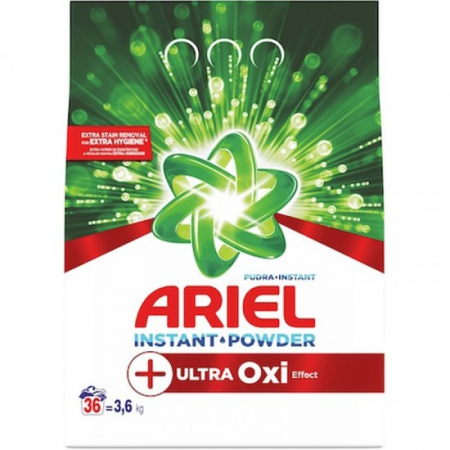 Detergenti rufe - Ariel detergent rufe automat 3.6kg ultra oxi effect 36spalari