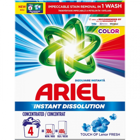 Detergenti rufe - Ariel detergent rufe automat 300g color