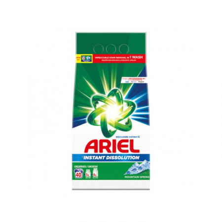 Detergenti rufe - Ariel detergent rufe automat 3kg mountain spring 40spalari