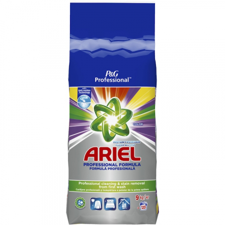 Detergenti rufe - Ariel detergent rufe automat 9kg color 120spalari