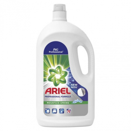 Detergenti rufe - Ariel professional detergent lichid 3.85l mountain spring 70spalari