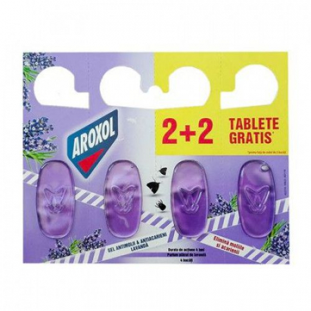 Bricolaj, casa si gradina - Aroxol antimolii gel 2+2buc lavanda