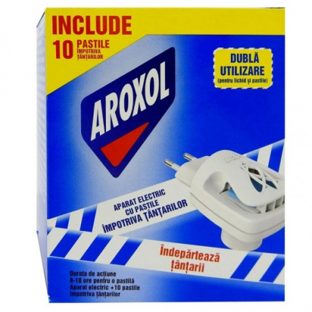 Insecticide - Aroxol antitantari aparat electric+10 pastile