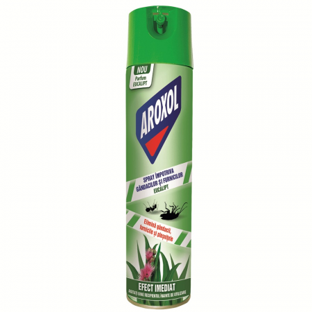 Bricolaj, casa si gradina - Aroxol spray gandaci furnici 400ml eucalipt