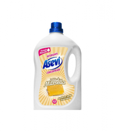 Detergenti rufe - Asevi detergent rufe lichid 2.376l sapun marsella 44spalari
