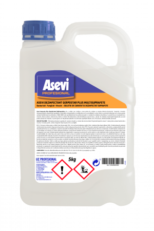 Detergenti si solutii de curatenie - Asevi dezinfectant multisuprafete 5l gerpostar plus profesional