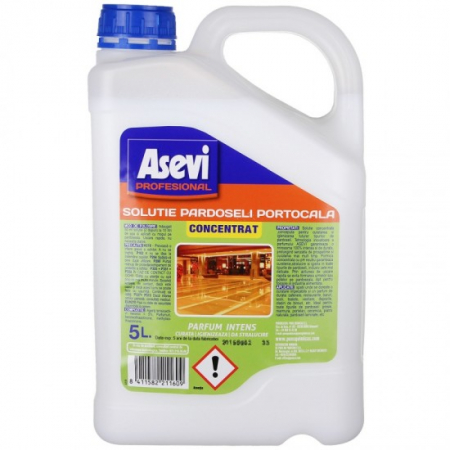 Solutie pardoseli - Asevi solutie pardoseli 5l portocala