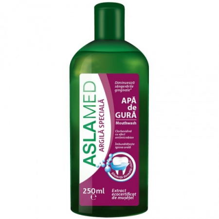 Ingrijirea corpului - Aslamed apa gura 250ml musetel