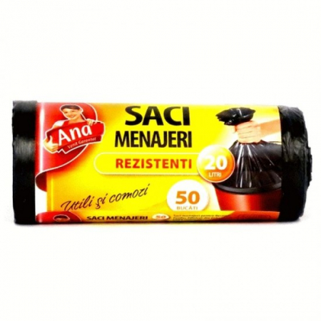 Saci menaj - Az saci menaj hdpe 20l 50buc