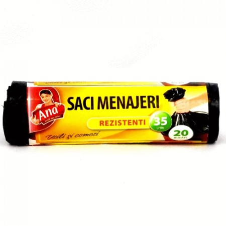 Saci menaj - Az saci menaj hdpe 35l 20buc