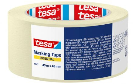 Birotica & Papetarie - Banda adeziva de mascare din hartie Tesa -  48 mm x 45 m