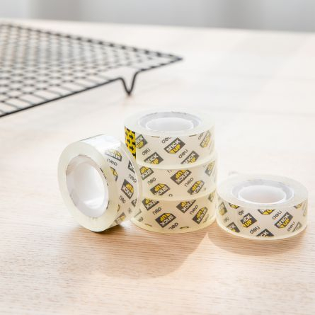 Banda adeziva transparenta Deli 18 mm x 33 m [4]