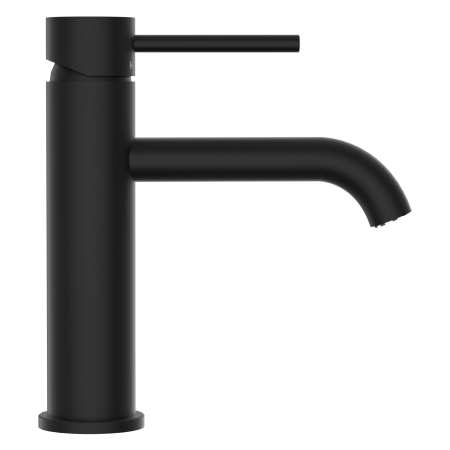 Sanitare - Baterie lavoar Balneo Cascade Model 1, monocomandă, inox AISI 304, negru mat, cartuș ceramic