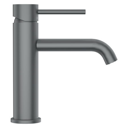 Sanitare - Baterie pentru chiuvetă baie Balneo Model 1, Gun Metal, inox AISI 304, monocomandă, cartuș ceramic