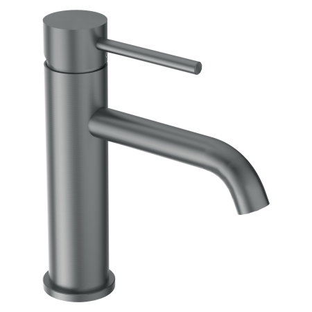 Baterie pentru chiuvetă baie Balneo Model 1, Gun Metal, inox AISI 304, monocomandă, cartuș ceramic [1]