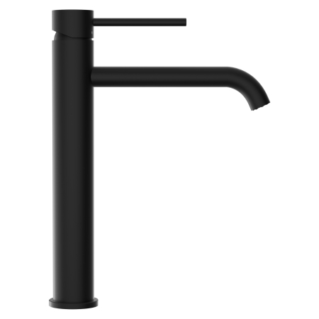 Sanitare - Baterie pentru chiuvetă Balneo Cascade Model 2 – negru mat, design înalt și eleganță modernă