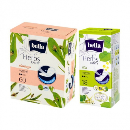 Ingrijirea corpului - Bella panty herbs 60buc plantago