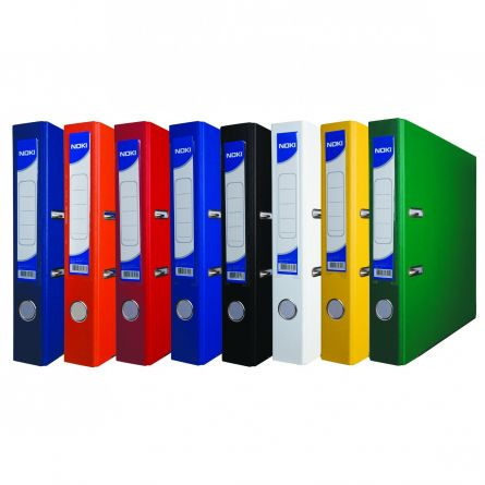 Biblioraft plastifiat A4 7.5 cm bleumarin Noki [1]