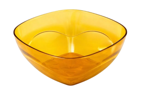 Boluri - Bol cristal patrat nr.3 - 3.3 L - 23 x 23 x 13 cm