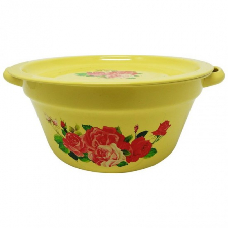 Vase si accesorii bucatarie - Bol d20cm decor cu manere si capac fbh20 wx