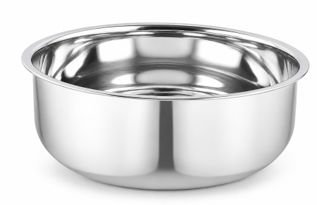 Boluri - Bol din inox SS201, Ø 15 × 5,5 cm, aproximativ 0,5 L