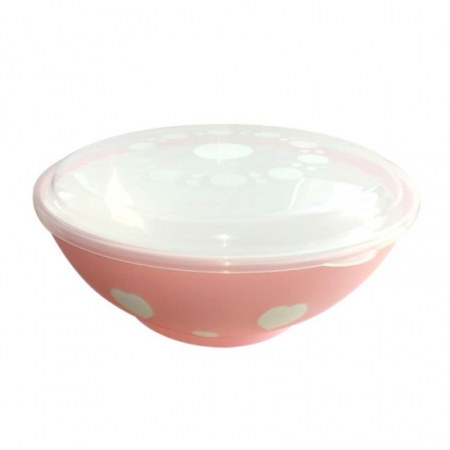 Vase si accesorii bucatarie - Bol rotund cu capac 3l hearts ur-3296