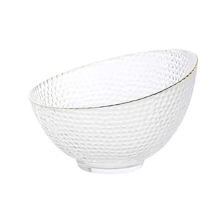 Boluri - Bol salata PVC inclinat, 23 x 17 cm