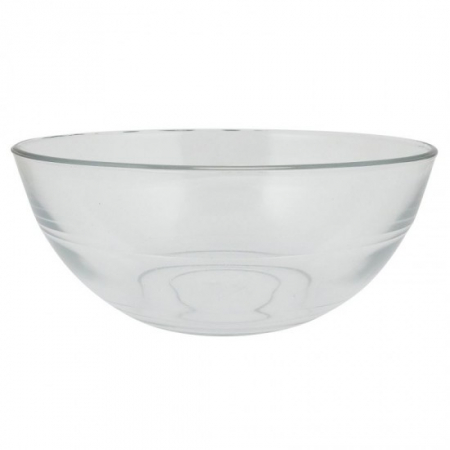 Vase si accesorii bucatarie - Bol sticla alb 20cm 6buc/set 118-33
