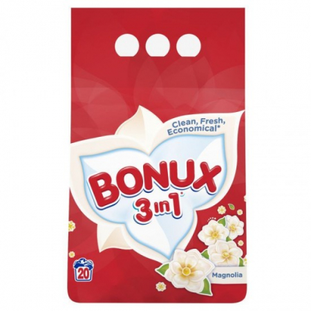 Detergenti rufe - Bonux detergent automat 2kg 3in1 magnolia