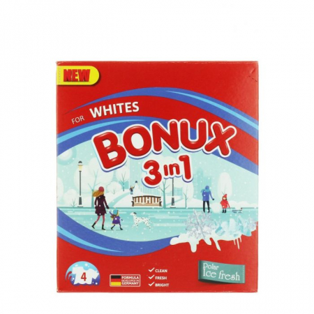 Detergenti rufe - Bonux detergent automat 400gr 3in1 ice fresh