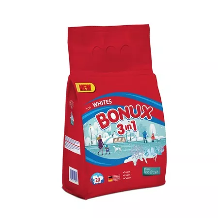 Detergent rufe manual - Bonux detergent manual 900gr 3in1 ice fresh