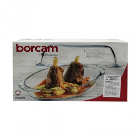 Yena - Borcam set vas termorezistent oval 2.25l 59022