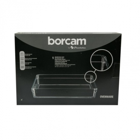 Vase si accesorii bucatarie - Borcam vas termorezistent dreptunghiular 4.35l 59334