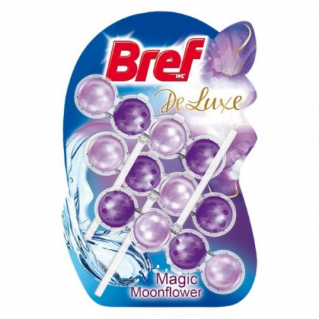 Odorizante - Bref deluxe odorizant wc bile3x50g moonflower