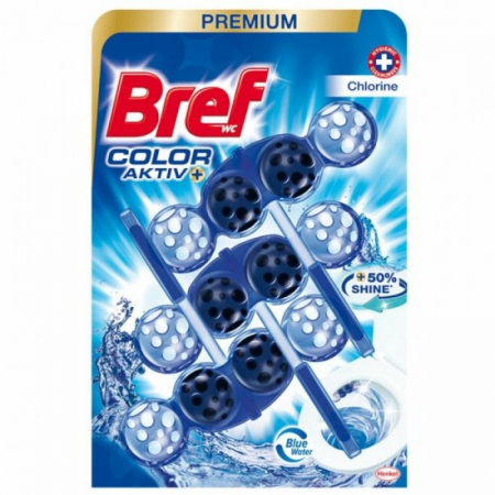 Odorizante wc - Bref odorizant wc bile 3x50g aktiv blue