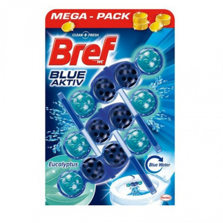 Odorizante - Bref odorizant wc bile 3x50g aktiv eucalipt