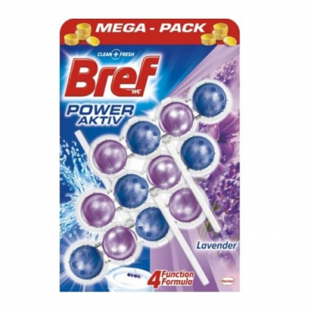 Odorizante wc - Bref odorizant wc bile 3x50g aktiv lavanda