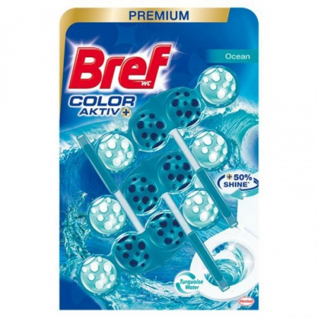 Odorizante wc - Bref odorizant wc bile 3x50g aktiv ocean