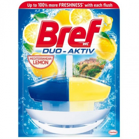 Odorizante - Bref odorizant wc duo gel 50ml aktiv lemon