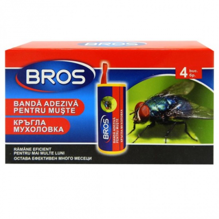 Insecticide - Bros banda muste 4buc